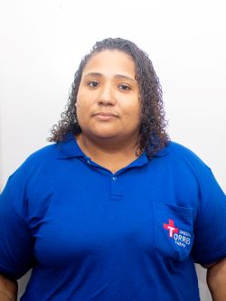 Jojô, operadora de caixa experiente