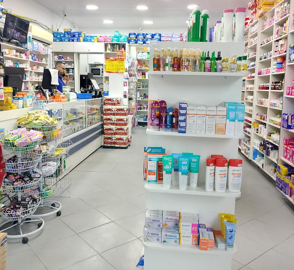 Interior da Drogaria